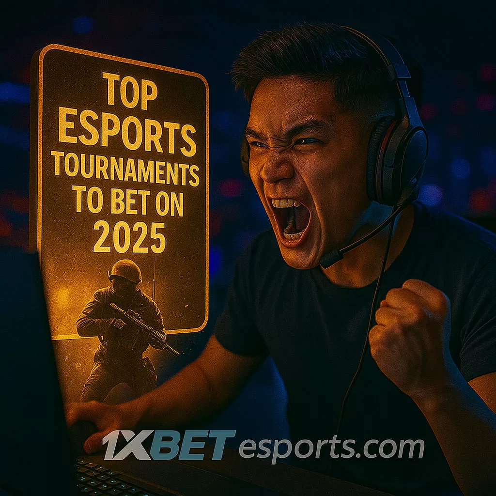 Top Esports Tournaments to Bet On in 2025 with 1xBet
