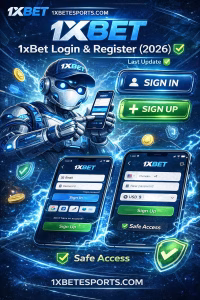 1xBet Login & Register (2026) last update  Sign In, Sign Up, Fix Problems + Safe Acces