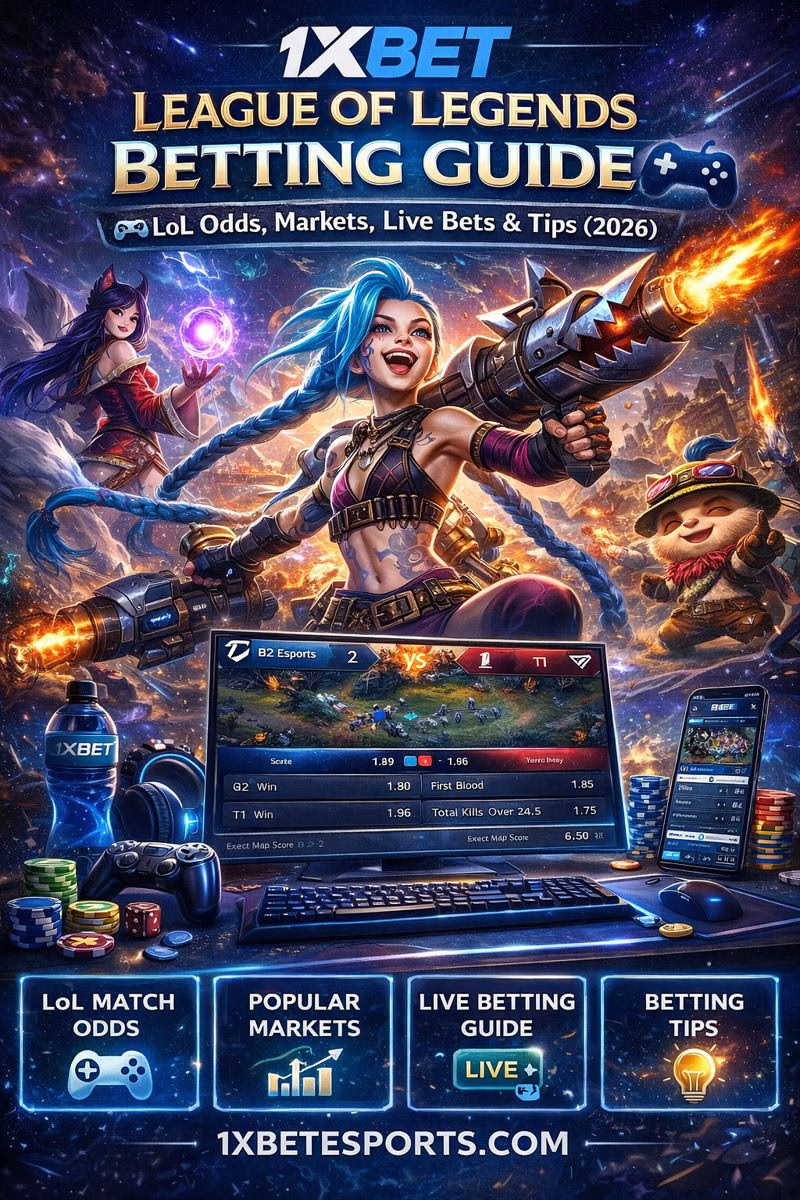 League of Legends Betting Guide LoL Markets, Odds, Live Bets & Pro Tips (2026)
