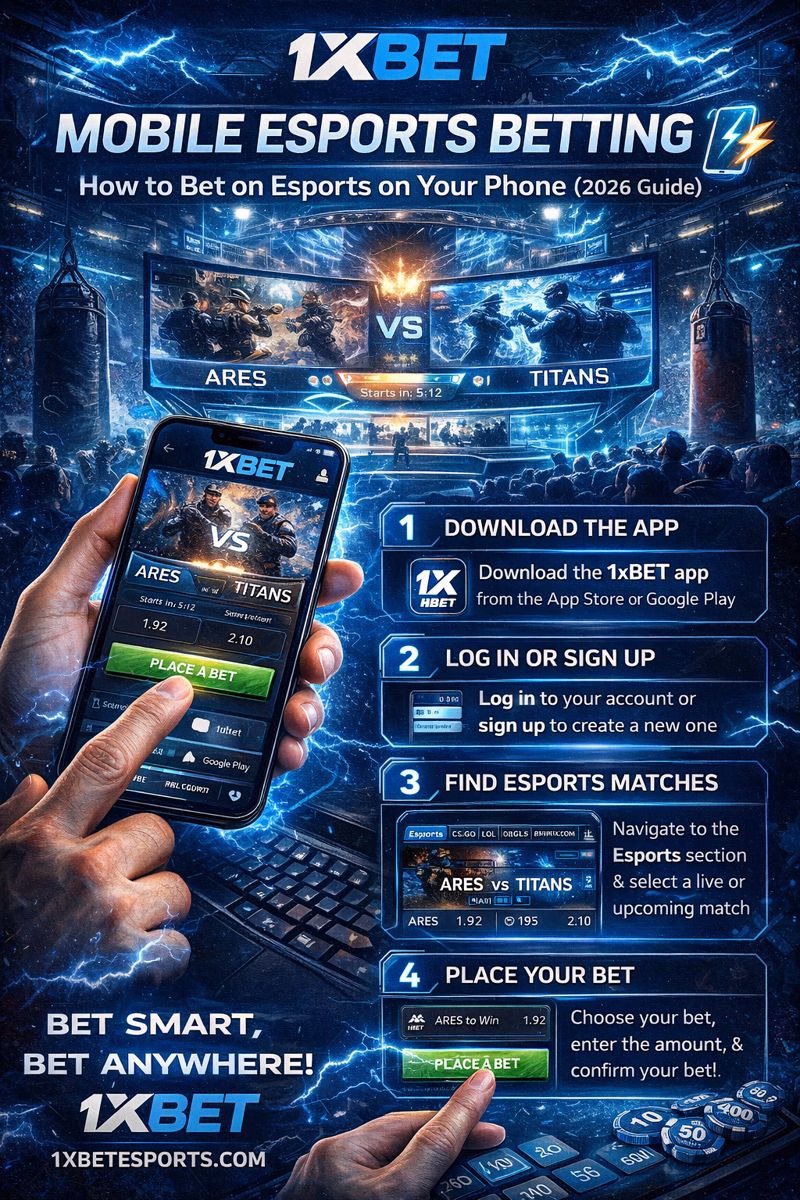 Mobile Esports Betting The 2026 Guide to Betting on Esports on Your Phone